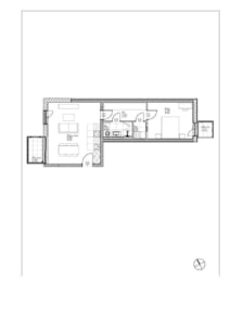 VERMIETET! Sonnige 2-Zimmer Wohnung mit 2 Balkonen, Parkett, Einbauküche + KFZ Platz mgl. – zentrale Ostend Lage