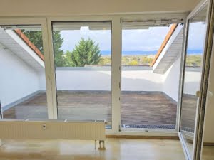 VERKAUFT! Panoramablick! Große 2 Zimmerwohnung mit Dachterrasse + TG-Platz – Top Lage Bad Vilbel
