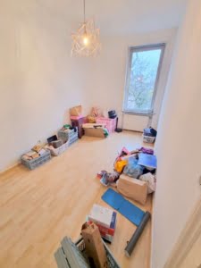 VERMIETET! Altbaucharme Gemütliche + helle 3 Zimmerwohnung – ruhig und zentral Nähe Berger Str.