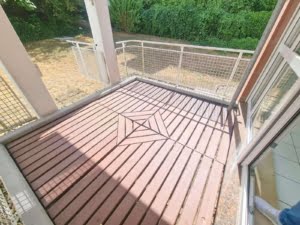 VERMIETET! Gartenwohnung Sachsenhäuser Berg: 2 sonnige Zimmer + EBK + Balkon + eigener Garten