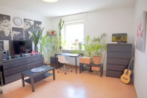 VERMIETET! 3 Zimmerwohnung mit großem Balkon und Wohnküche – direkt gegenüber dem Klinikum OF
