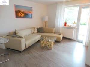 VERMIETET neuw. 2 Zimmerwohnung mit Wohnküche und Loggia + Balkon – zentral Nähe Uniklinik Niederrad