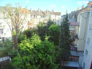 VERMIETET neuw. 2 Zimmerwohnung mit Wohnküche und Loggia + Balkon – zentral Nähe Uniklinik Niederrad