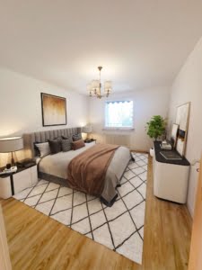 VERKAUFT! Kapitalanlage oder Eigennutzung ! Großzügige 2 Zimmerwohnung mit Balkon – Niederrad