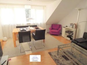 VERMIETET! 2-Zimmer DG-Wohnung (=2.OG) mit Dachterrasse – Top Lage Bornheim Nähe Parlamentsplatz