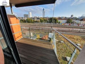VERMIETET! Sonnige 2 Zimmer + Südbalkon inkl. Einbauküche – Sachsenhausen Südbahnhof