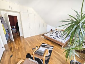 VERMIETET! Sehr großzügige 3-Zimmer Maisonette mit 2 Balkonen + TG-Platz – Top Lage Sachsenhausen