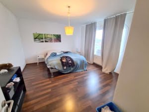 VERMIETET! Schicke 2 Zimmer Wohnung mit Balkon – Sachsenhausen + POOL+SAUNA im Haus!
