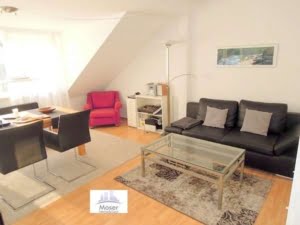 VERMIETET! 2-Zimmer DG-Wohnung (=2.OG) mit Dachterrasse – Top Lage Bornheim Nähe Parlamentsplatz