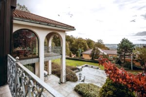 VERKAUFT! Prachtvolle Villa mit Schwimmbad und Parkgrundstück mit Teich – Hollywood-Feeling im Rheingau!