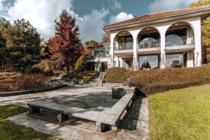 VERKAUFT! Prachtvolle Villa mit Schwimmbad und Parkgrundstück mit Teich – Hollywood-Feeling im Rheingau!