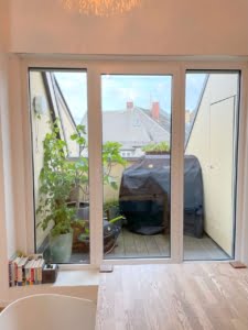 VERMIETET!Stylisch ! Große 3-Zimmer Maisonette mit 2 Balkonen – Top Lage Bornheim Nähe Berger Str.