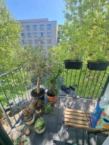 VERMIETET! Richtig schickes 1-Zimmer Apartment (Neubau 2020) mit Balkon, Parkett, EBK – zentr. Ostend Lage