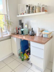 VERMIETET! Hell! 3 Zimmerwohnung mit Balkon und Wannenbad – Bornheim Grenze Ostend – EZB nah