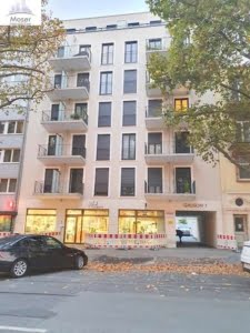 VERMIETET! Schickes 1-Zimmer Apartment (Neubau 2020) mit Balkon, Parkett, EBK – zentr. Ostend Lage