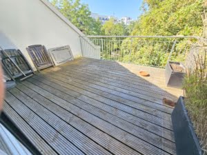 VERMIETET! Schickes 2-Zimmer Dachstudio mit großer Dachterrasse – ruhig + zentral Ostend