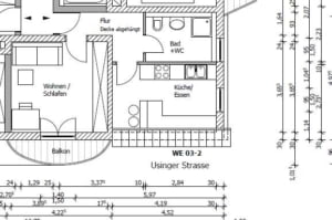 VERMIETET! Schick! Saniert! 1 Zimmer mit Balkon + Wohnküche – Top Lage Bornheim Nähe Berger Str.