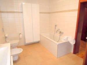 VERMIETET! sonnige 4,5 Zimmer mit Balkon – Parkett + Schwimmbad/Sauna im Haus – Niederad