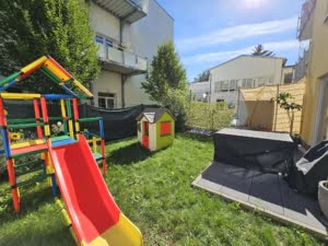 VERMIETET! Zweitbezug! 4 Zimmer + 2 Terrassen + Garten +2 Bäder + Fußbodenheiz. ruhig in Rödelheim