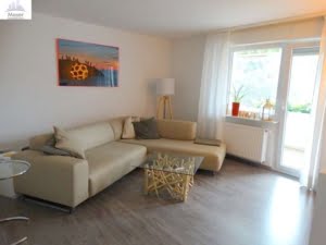 VERMIETET! Große neuw. 2 Zimmerwohnung mit Wohnküche und Loggia – zentral Nähe Uniklinik Niederrad