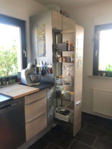 VERMIETET! neu saniert! Gemütliche 2 Zimmer Gartenwohnung im 2-Fam.Haus – zentral in Mühlheim