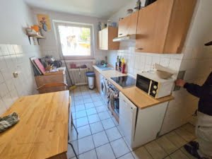 VERMIETET! Großzügige sonnige 2 Zimmer mit Südbalkon + EBK – nahe Berger Straße – Bornheim Mitte