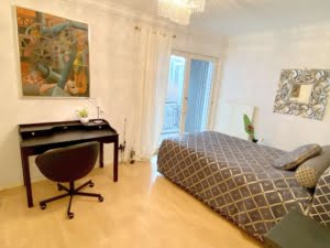 VERMIETET! Top Westend Lage! Charmant + Elegant! Voll möblierte 2 Zimmerwohnung mit 2 Balkonen