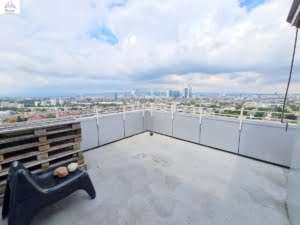 VERMIETET Panorama-Blick Frankfurt! 18. OG 3 Zimmer Penthouse-like Terrasse + Balkon – Sachsenhausen