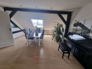 Ganz oben im Altbau! Sonnige+ richtig große Dachstudio Wohnung mit Skyline- + Taunusblick – ruhig in Rödelheim