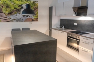 VERMIETET! Moderne + sonnige 3,5 Zimmer mit offener Küche + 2 schicke Bäder – zentral in Langen