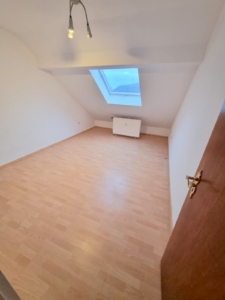 VERMIETET! Nagelneu saniert! Gemütliches, kleines 1 Zimmer-Apartment mit sep. Küche im DG – mitten in Bornheim – Nähe Berger Straße