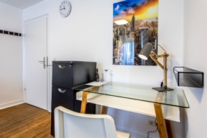 Möbliertes Wohnen auf Zeit! Modern möbliertes 1-Zimmer-Apartment mit Wohnküche – direkt im Ostend – nahe der EZB
