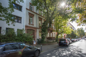 Möbliertes Wohnen auf Zeit! Modern möbliertes 1-Zimmer-Apartment mit Wohnküche – direkt im Ostend – nahe der EZB