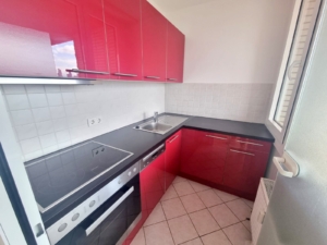VERMIETET! WOW! TOP SKYLINEBLICK + POOL+SAUNA im Haus! Großes 1 Zimmer Apt. mit Balkon. – Sachsenhausen nahe Lokalbahnhof
