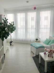 VERMIETET! Tolle 2 Zimmer Wohnung mit offener Küche inkl. Einbauküche und bodentiefen Fenstern – zentral in Langen