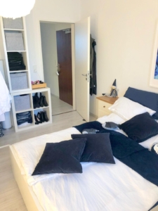 VERMIETET! Tolle 2 Zimmer Wohnung mit offener Küche inkl. Einbauküche und bodentiefen Fenstern – zentral in Langen
