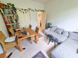 VERMIETET! Altbaucharme Gemütliche + helle 3 Zimmerwohnung – ruhig und zentral in Bornheim – Nähe Berger Str.