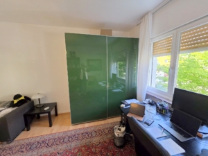 VERMIETET! Top Lage Bornheim Nähe Parlamentsplatz – Große 1,5 Zimmerwohnung mit großer Terrasse + Wohnküche-