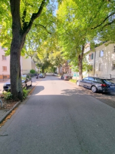 VERMIETET! Stylisch + viel Platz! Sonnige 3-Zimmer DG Wohnung: Kamin – 2 Bäder + Einbauküche – FFM-Fechenheim