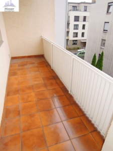 VERMIETET! Sonnige, gemütliche 3-Zimmerwohnung mit Balkon – Gallusviertel