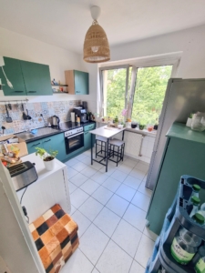 VERMIETET! Sonnige, gemütliche 3-Zimmerwohnung mit Balkon – Gallusviertel