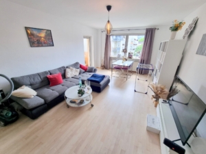 VERMIETET! Sonnige, gemütliche 3-Zimmerwohnung mit Balkon – Gallusviertel