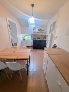 VERMIETET! Altbaucharme pur.: Gemütliches 1 Zimmer Apartment im DG + Wohnküche – zentral im Ostend