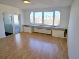 VERMIETET! WOW! TOP SKYLINEBLICK + POOL+SAUNA im Haus! Großes 1 Zimmer Apartment mit Balkon. – Sachsenhausen nahe Lokalbahnhof