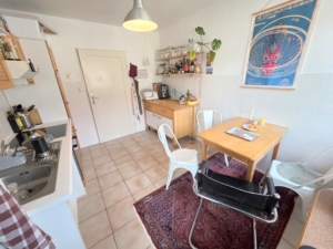 VERMIETET! Großzügige 1-Zimmerwohnung mit extra Wohnküche und Balkon – Top Lage Sachsenhausen