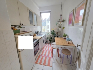 VERMIETET! Topst Lage von Sachsenhausen! Altbaucharme! Gemütliche 2 Zimmerwohnung inkl. Wannenbad
