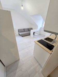 VERMIETET! Frisch renoviert + neu möbliert! Kleines, gemütliches 1 Zimmer Apartment – Frankfurt-Griesheim