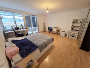 VERMIETET! Großzügige 2 Zimmerwohnung mit Wintergarten – im Gutleutviertel