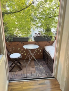VERMIETET! Altbaucharme pur! Gemütliche 2 Zimmerwohnung mit Balkon – ruhig und zentral Nähe EZB