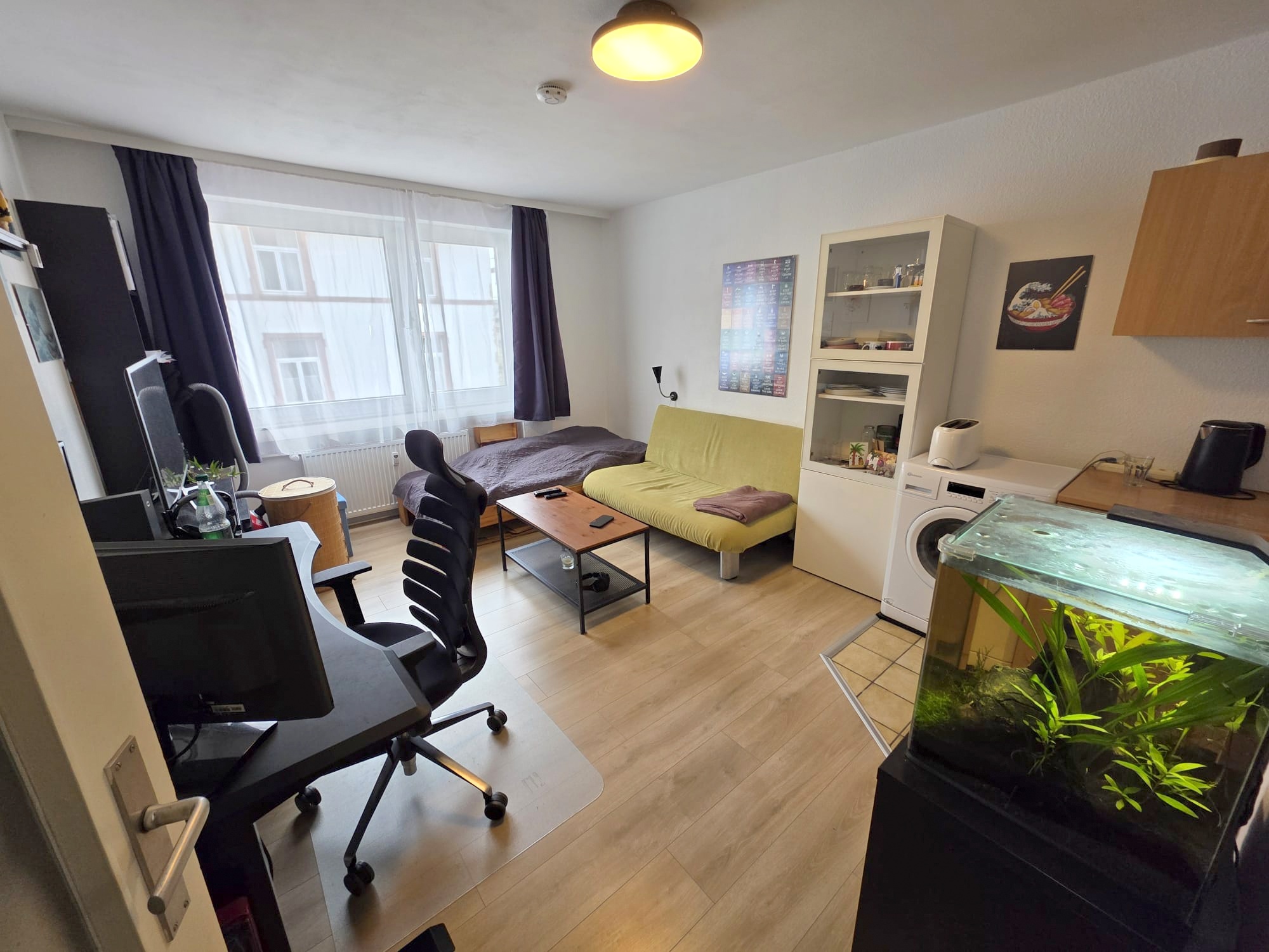 VERMIETET! Gemütliches, kleines 1 Zimmer-Apartment – mitten in Bornheim – Nähe Berger Straße